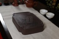 《宜興紫砂儲(chǔ)水式壺承/干泡盤》宜興工紫砂壺紫砂茶壺茶具