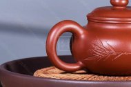 《仿古》宜興紫砂壺朱泥大紅袍仿古高級(jí)工藝美術(shù)師手工茶壺茶具