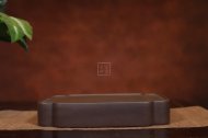 《宜興紫砂儲(chǔ)水式壺承/干泡盤》宜興工紫砂壺紫砂茶壺茶具