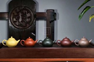 《五色土》綠泥，朱泥，紫泥，青灰泥，段泥純手工宜興紫砂壺茶具水平茶壺