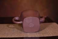 《威震四方》宜興紫砂壺名家工藝美術(shù)師全手工泡茶壺茶具楊國琴老師大廠拼紫泥