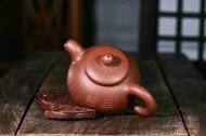 《德?！芬伺d紫砂壺陳順培原礦玉砂料全手工茶壺