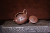《乳鼎》經典器型紫砂紫泥乳鼎古樸典雅