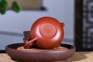 《仿古》宜興紫砂壺朱泥大紅袍仿古高級(jí)工藝美術(shù)師手工茶壺茶具