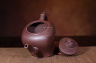 《威震四方》宜興紫砂壺名家工藝美術(shù)師全手工泡茶壺茶具楊國琴老師大廠拼紫泥